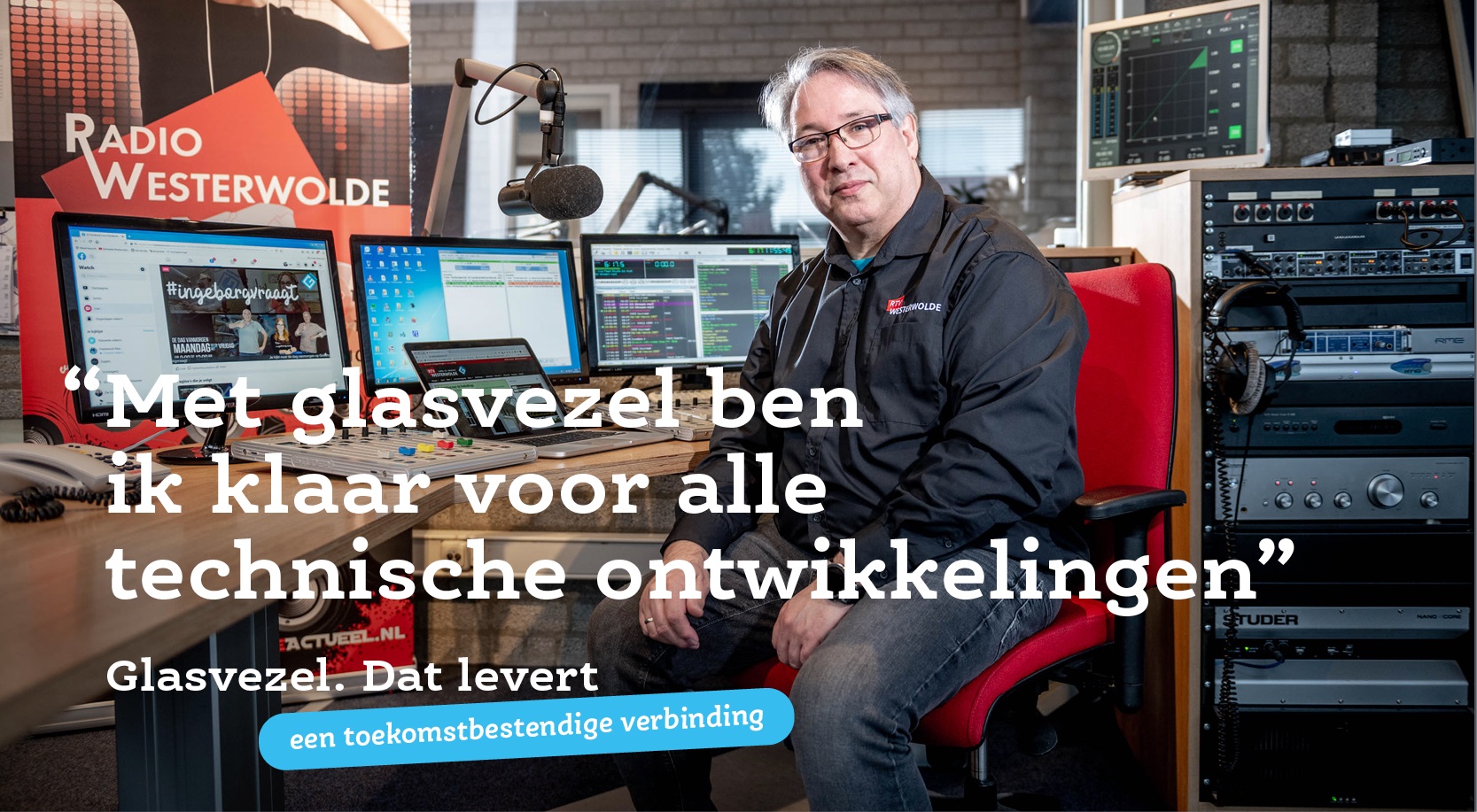 afbeelding over de toekomstbestendigheid van een glasvezel verbinding