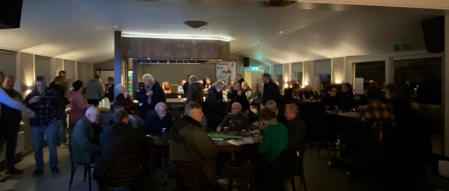 foto van kantine tijdens presentatie